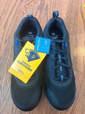 Herman Survivors Cassle Mens Size 10.5 Composite Toe Sneaker New In Box